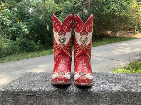 Size 7.5 women’s handmade boots