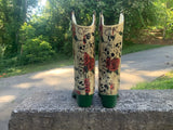 Size 9 women’s cowboy rain boots
