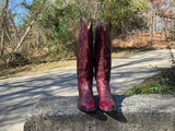 Size 7 women’s custom made boots