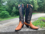 Size 8 men’s or 9.5 women’s Larry Mahan boots