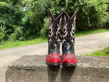 Size 11D men’s or 12.5 women’s Larry Mahan boots