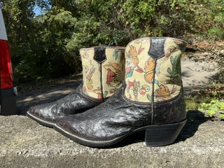 Size 9.5 women’s custom made boots