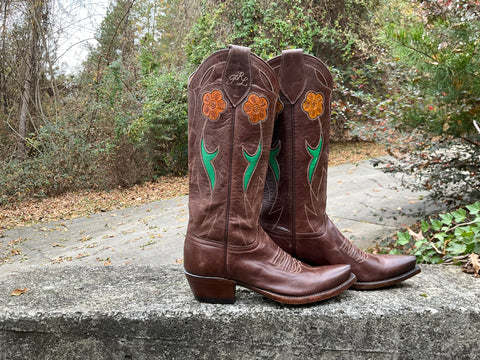 Size 6 Ralph Lauren by Lucchese boots