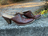 Size 9 women’s Italian mules