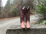 Size 7.5 women’s Larry Mahan boots.