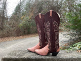 Size 7.5 women’s Larry Mahan boots.