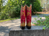 Size 9 women’s custom made boots