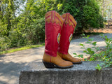 Size 9 women’s custom made boots