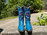 Size 8.5 men’s or 10 women’s Justin boots