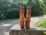Size 9.5 men’s or 11 women’s Larry Mahan boots