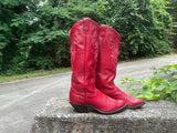 Size 7.5 women’s handmade boots