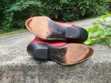 Size 7.5 women’s handmade boots