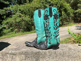 Size 11 women’s Caboots custom made boots