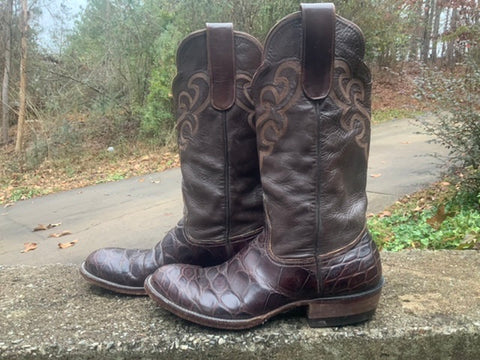 Size 6 women’s custom made boots