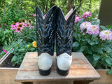 Size 8.5 women’s handmade cowhair boots