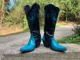 Size 6 women’s Justin custom made boots