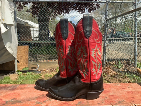 Size 10 women’s custom made boots