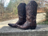 Size 9 men’s or 10.5 women’s Old Gringo boots