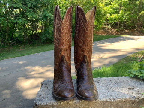 Size 7.5 women’s custom made boots