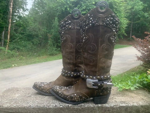 Size 7.5 women’s Double D Ranch boots