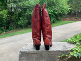 Size 7 women’s snakeskin boots