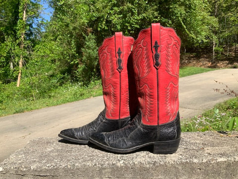 Size 7.5 women’s Ammons custom made boots
